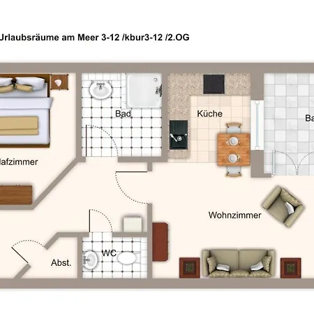 Urlaubsraeume Am Urlaubsraeume Am 3-12 Apartament Kühlungsborn